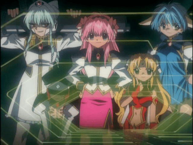 The evil doubles of the Angel Brigade menacingly taunt the Angels, then are never seen again.