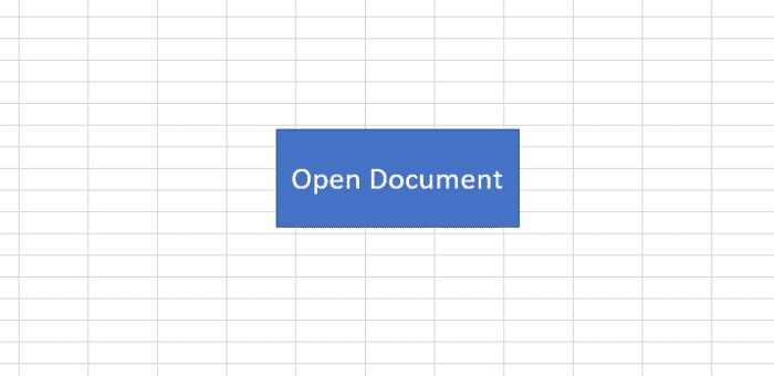 Using a button to open up other documents can save some time and keep you more organized.