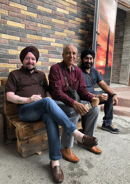 There is an unspoken bond you create with the friends you travel with. With Kamal & Hardeep in leisure mood