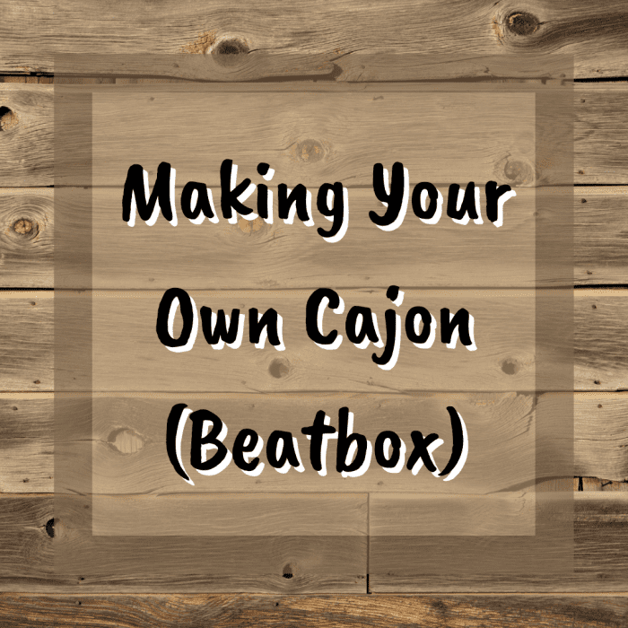 Learn how to create your own cajon, also known as a beatbox or box drum. This easy tutorial provides step-by-step instructions.