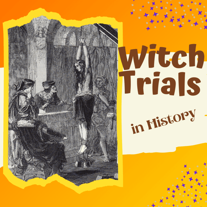 Witch Trials started in Europe as a way to stop heretical movements and spread to persecute other faiths and those resistant to church dogma.