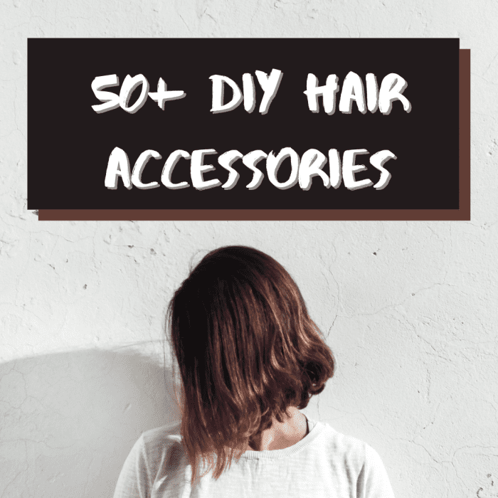 deze samengestelde lijst biedt meer dan 50 tutorials voor het maken van verbazingwekkende DIY Haar Accessoires!