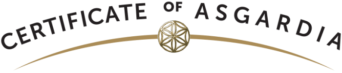 It is hereby awarded to Patty Inglish in recognition of alliance with and commitment to Asgardia -- The Space Nation. ID 612-0000927163-771