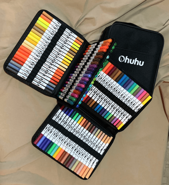 Review of the Ohuhu WaterBased Fineliner Art Marker Set