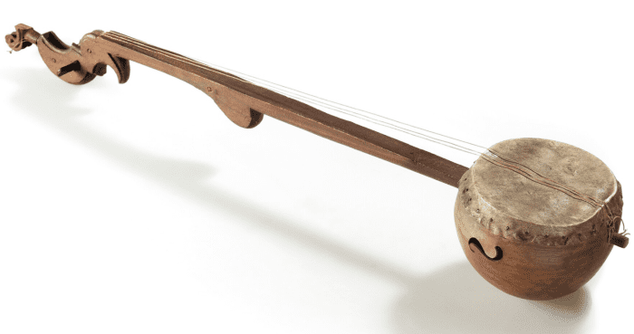 The oldest known banjo, c. 1770-1777, from the Surinamese Creole culture