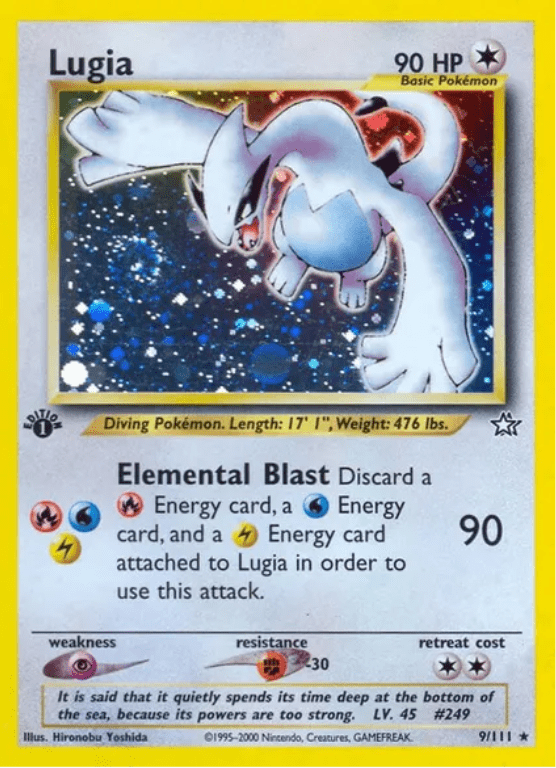 Pok mon TCG 5 Of The Rarest And Most Valuable Lugia Cards HobbyLark