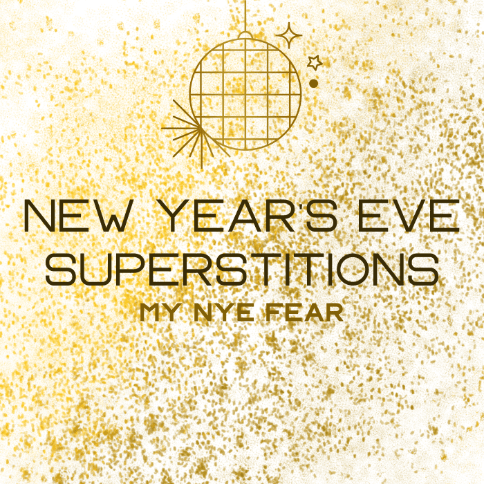 New Year's Eve Superstitions LetterPile