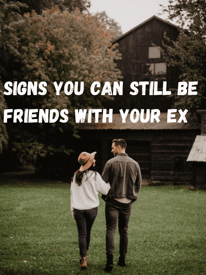 Signs You Can Still Be Friends With Your Ex HubPages   Can You Still Be Friends With An Ex 