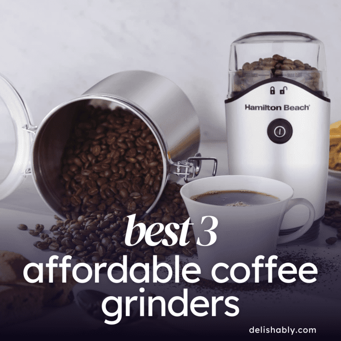 The 3 Best Affordable Coffee Grinders Delishably