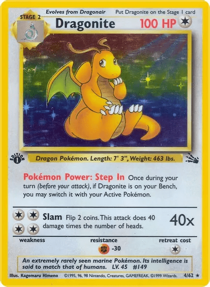 Pokémon TCG: 5 of the Rarest and Most Valuable Dragonite Cards - HobbyLark