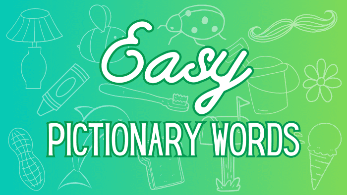 150+ Fun Pictionary Words (Easy, Medium, and Hard!) - HobbyLark