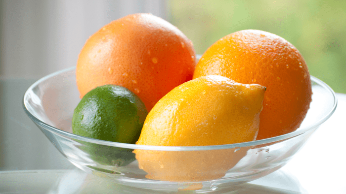 Which fruit is best for the skin? Ones that contain alpha hydroxy acids, which help fight skin conditions like blemishes and aging.