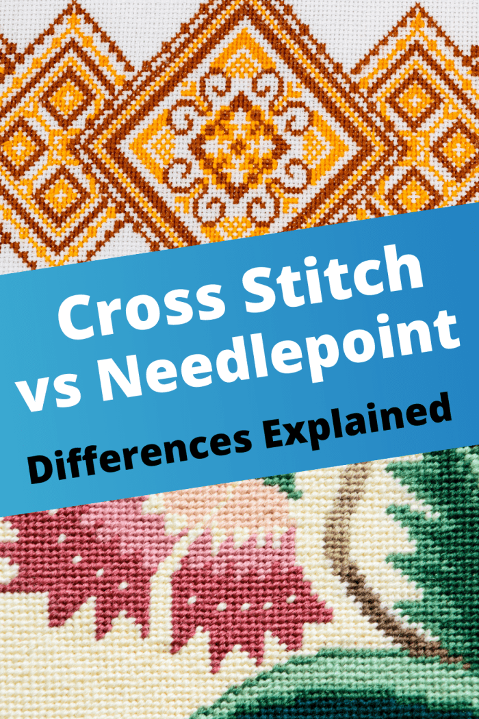 Cross Stitch vs Needlepoint Differences Explained HubPages