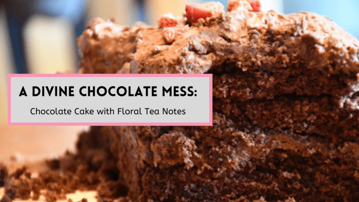 A delicious chocolate cake that's indulgent and also perfect with a cup of coffee.
