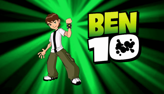 "Ben 10" was a TV series that originally ran on Cartoon Network from 2005-2008. It's been revived multiple times since.