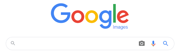 Google Images search featuring a camera button: this button lets users to upload pictures in order to perform search by image.