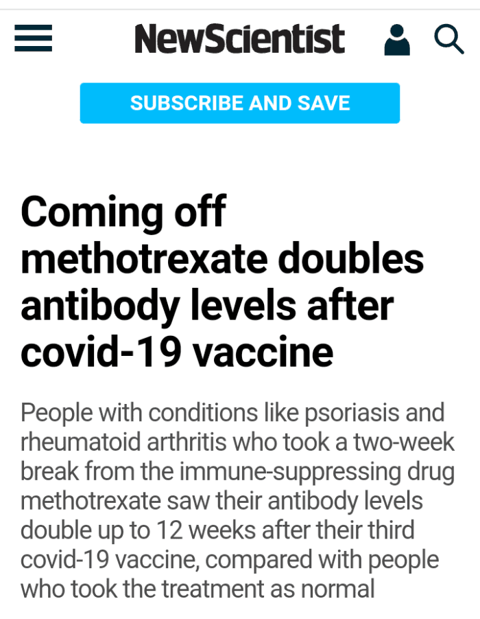 New Research in the use of steroids. Steroids lower immunity. Psoriasis, and RA, are both auto immune, steroids are a common drug prescribed for these conditions, to calm the immune system, but does nothing for the root cause.