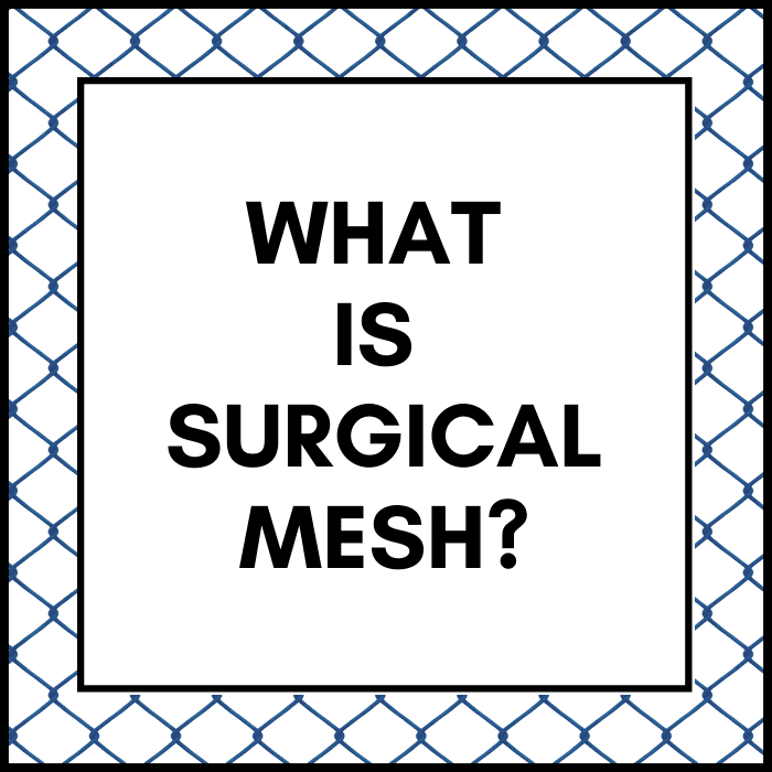 What Is Surgical Mesh? Owlcation