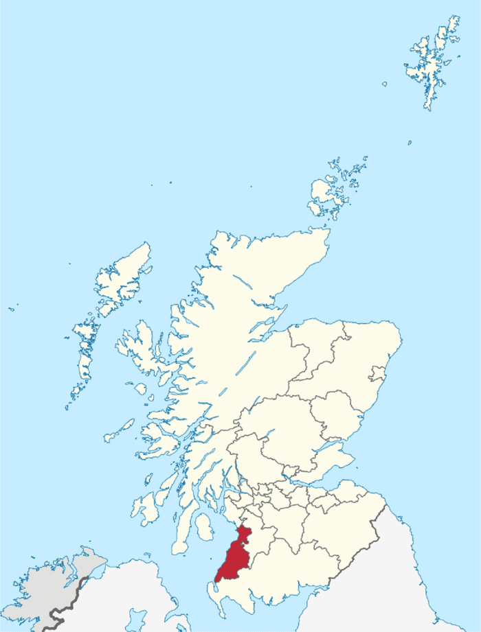 Bennane Cave, also known as Sawney Bean's Cave lies in South Ayrshire, Scotland.