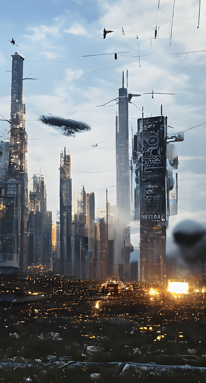 StarryAI: Artificial intelligence will take over the world! (Actual text prompt used)