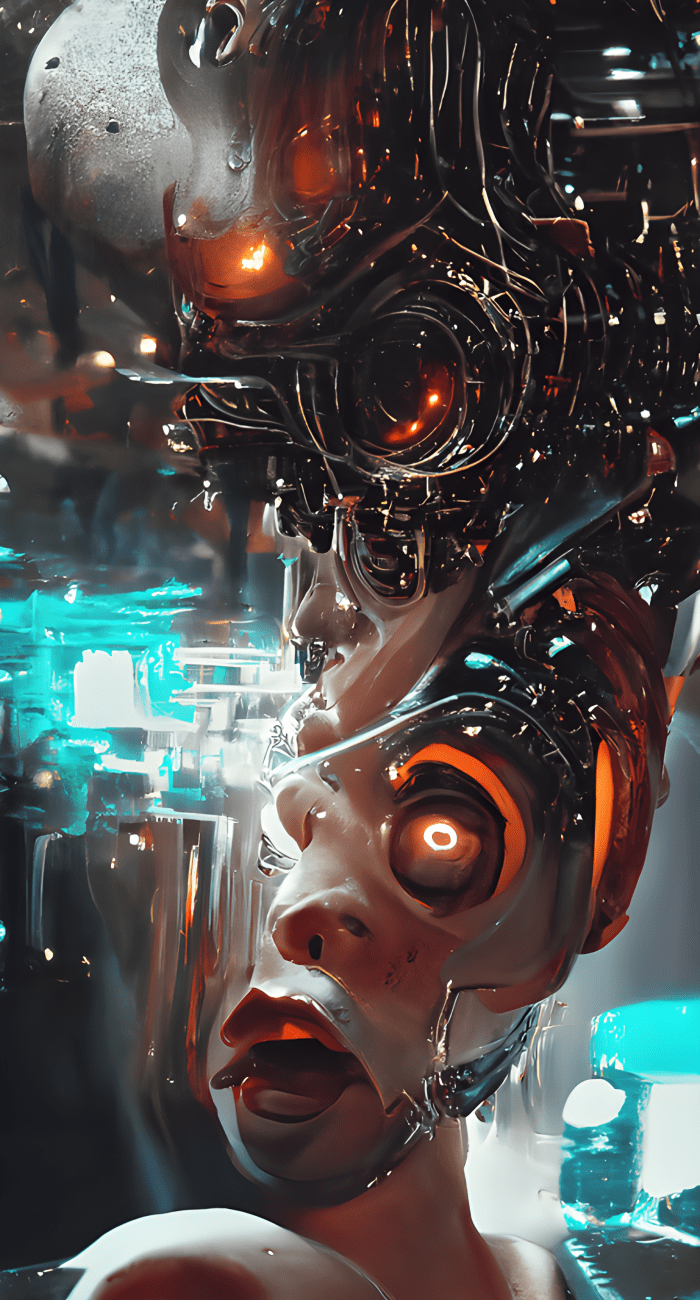 The crazy, far out world of artificial intelligence (Actual text prompt used)