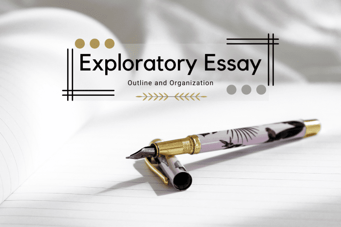 how to write an exploratory essay