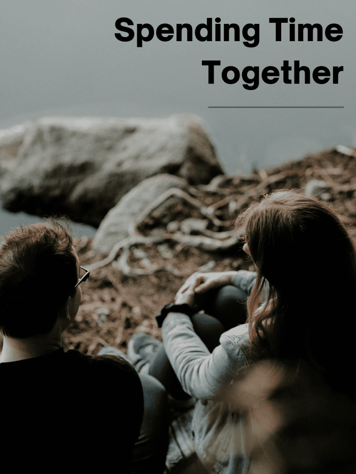 Spending time together is how you invest in your relationship. You should want to spend time with your partner. You should have common activities you like doing together. Relationships = togetherness.