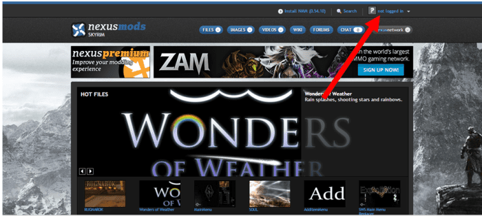 How to Best Use the Nexus Mods Website for Skyrim Mods as Well as ...