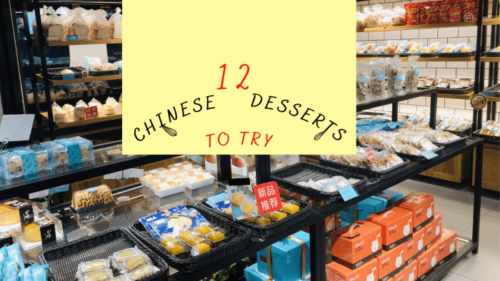 Chinese sweets are not as popular as the typical dishes served by Asian restaurants in Western countries, but they are still very unique and delicious.