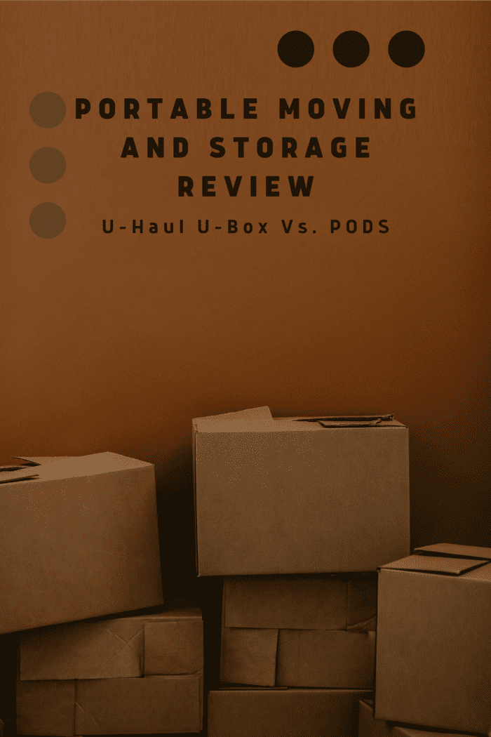 Portable Moving and Storage Review UHaul UBox Vs. PODS HubPages