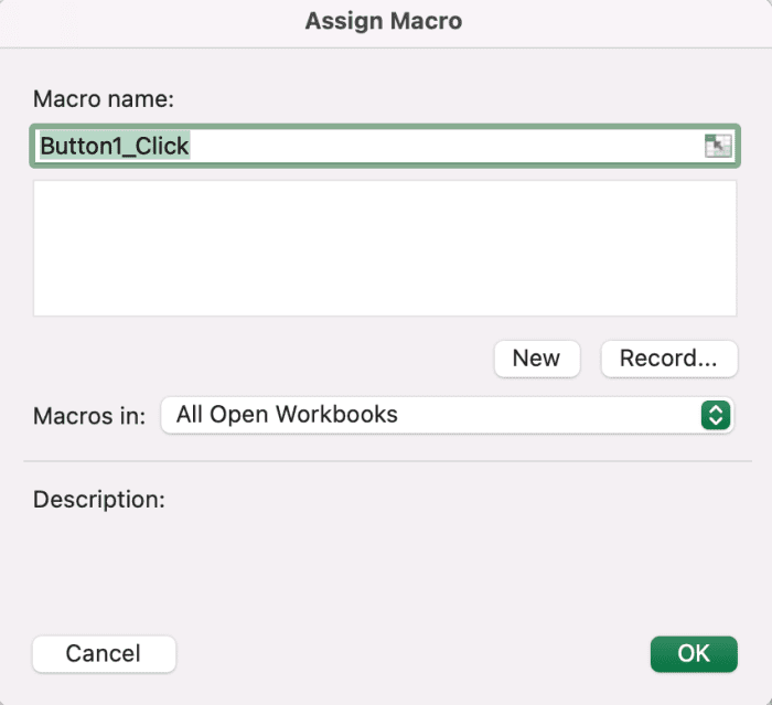 Snip a Range to Clipboard With a Macro Button in Excel for Mac