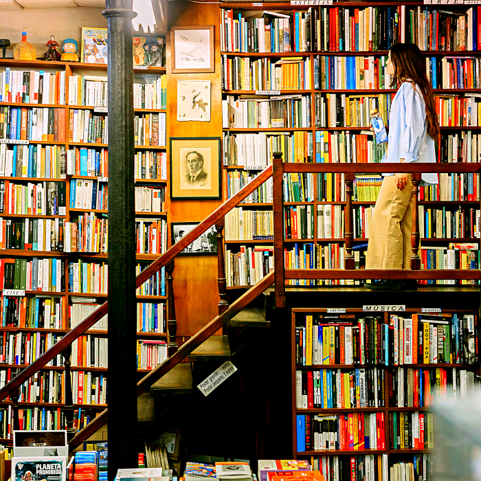 The first library in the world was built in Egypt, at the time a Greek city-state after submitting to Alexander the Great's rule.