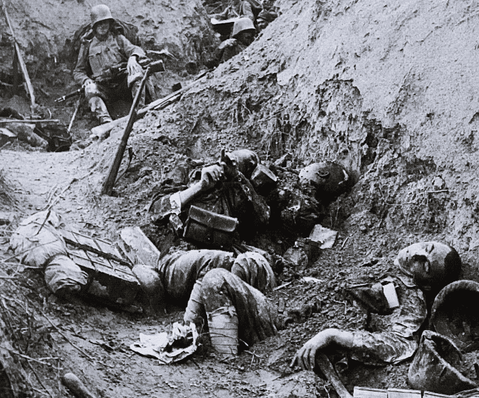The brutal reality of trench warfare hit home for millions during World War One.