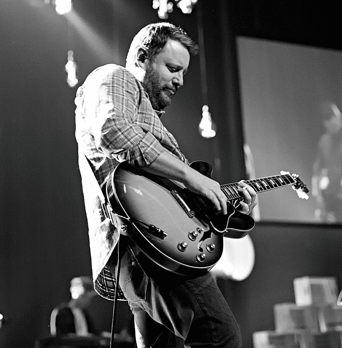 Backup guitarists get to play in front of people, travel the country, and do all the cool things rock stars get to do, but without the pressures of the rock star.