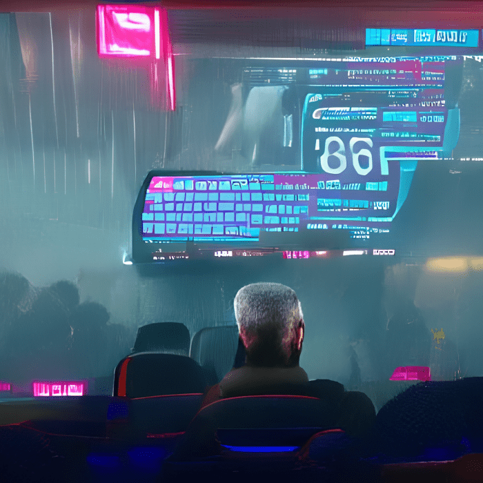 The Turing test probably won’t be administered through holographic screens; most likely it will occur through simple text messaging.
