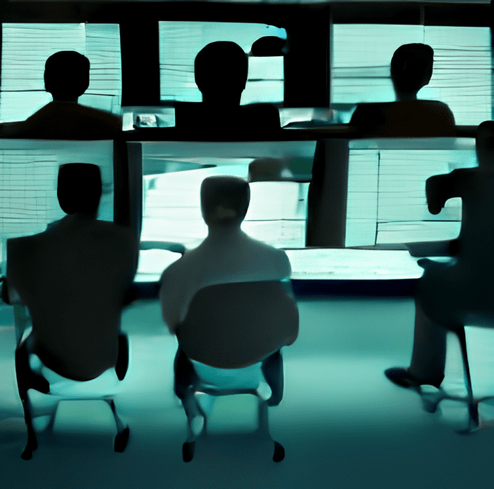 Who's on the other side of that text screen--another human...or a computer?