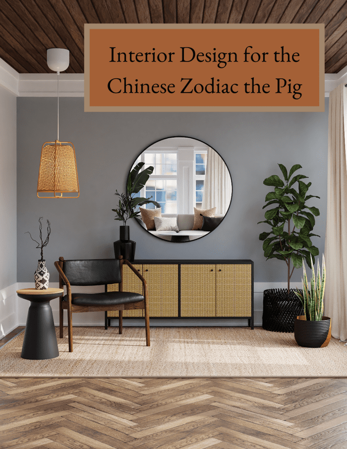 This is one of the easier templates to work with from the Chinese Zodiac. The key is to opt for simplicity and neutral colors.