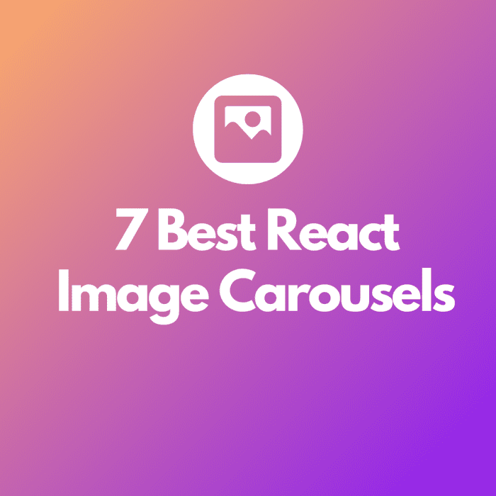 7 Best React Image Carousels to Check Out: The Ultimate List - HubPages