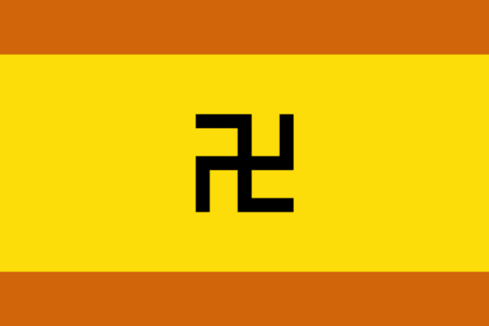 The flag of the Guna community. (By S/V Moonrise