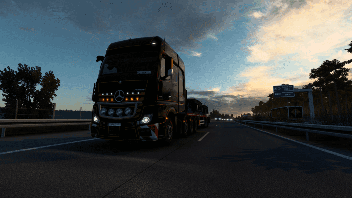 Driving in Euro Truck Simulator 2 is far from realistic but still delivers a lot of joy.