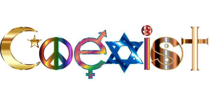 Religions are based on beliefs which are based on conflict of opposites. It's up to us to cultivate harmony in our own nature, and one of the world will then follow.
