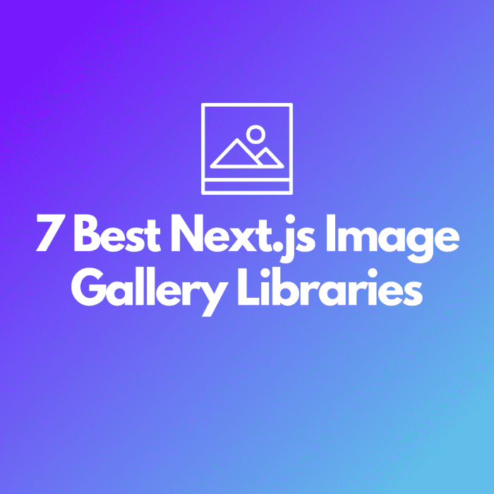 Discover some of the best and most useful Next.js image gallery libraries in this ultimate list!