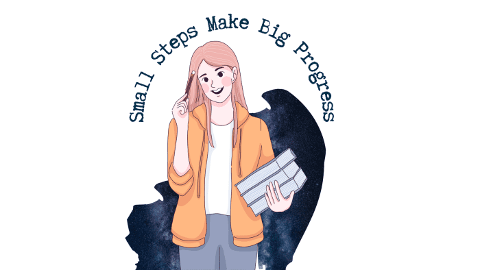 Small steps are the best route to large amounts of progress. Don’t overwhelm yourself with a large writing project right out of the gate—this will only hinder your ability to create confidently. Start small!