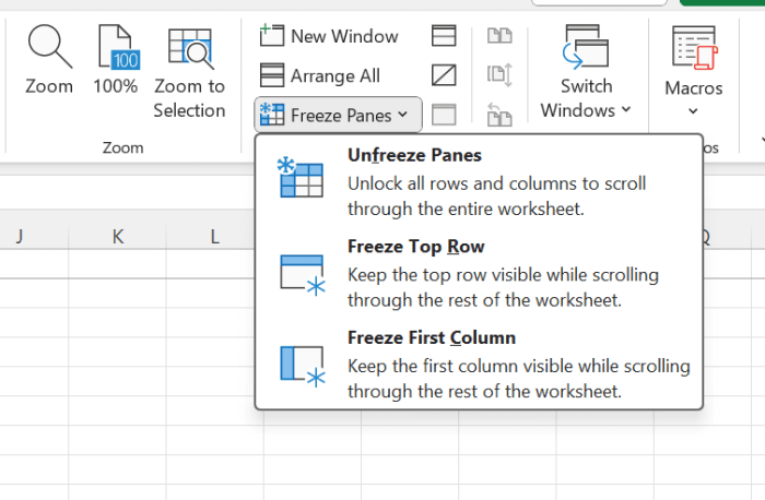 How To Freeze Rows and Columns in Microsoft Excel - HubPages