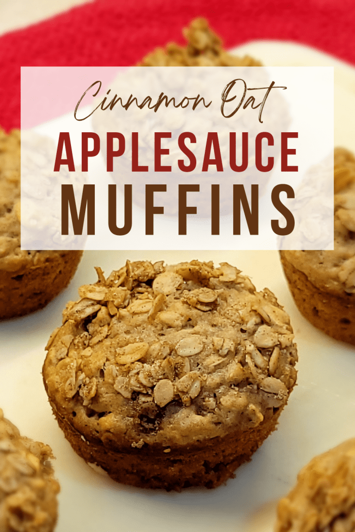 Easy Applesauce Muffins - Delishably