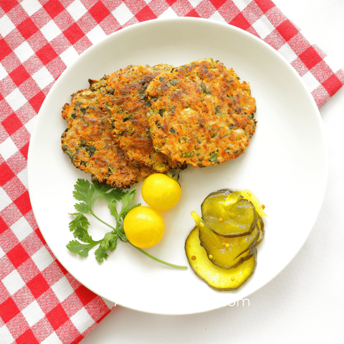 Healthy Tuna Zucchini Patties Delishably