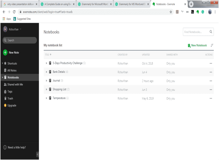 A Complete Guide on using Evernote for Digital Journaling HubPages