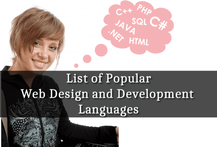 List of Popular Web Design and Development Languages - HubPages