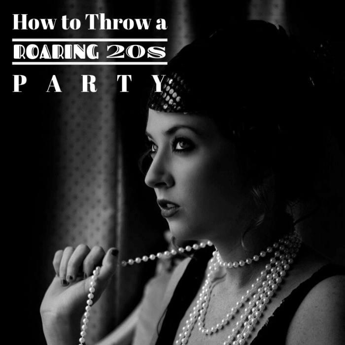 The roaring 20s were a time of jazz, crime, class, and debauchery—turn your house or venue into a speakeasy and dance the night away!