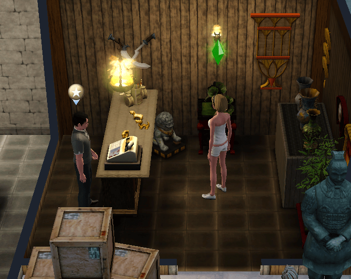 Liu Pei, the Relic Merchant, is the one you'll be reporting back to at every stage of this quest.